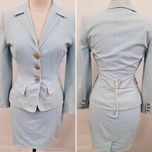 Vintage Vertigo Paris Suit Skirt + Jacket
